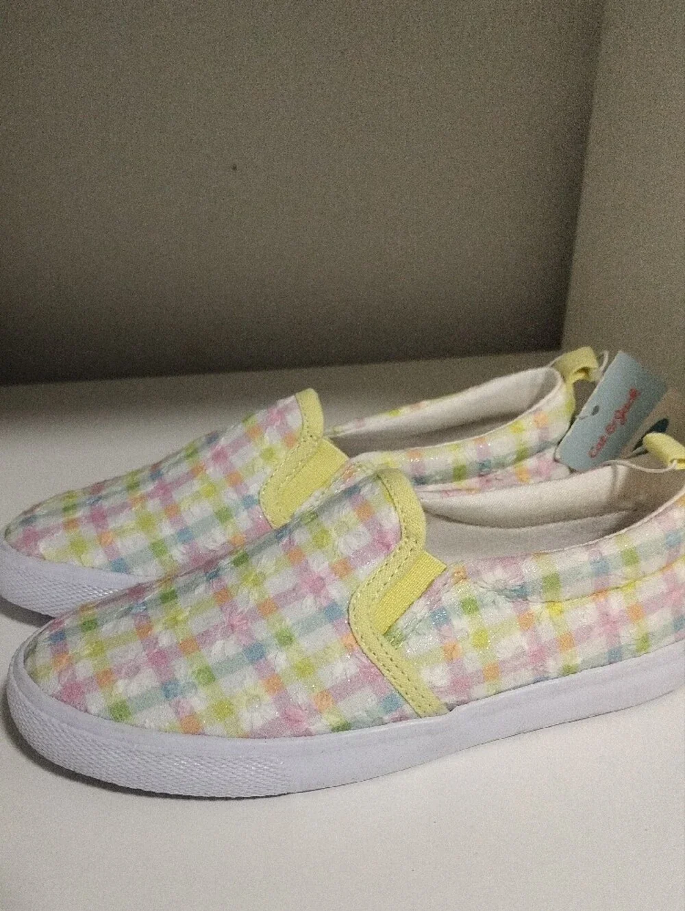 Cat & Jack Yellow Kids Moccasins